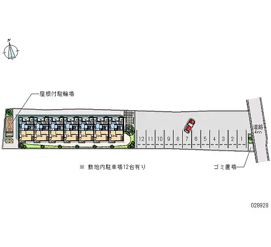 ★手数料０円★美濃加茂市太田町　月極駐車場（LP）